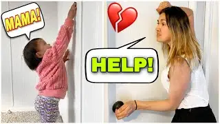 She LOCKED herself in a room ALONE 🥺 | Lito and Maddox Family