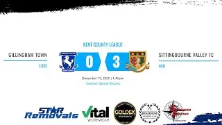 Gillingham Town FC 0 x 3 Sitingbourne Valley FC