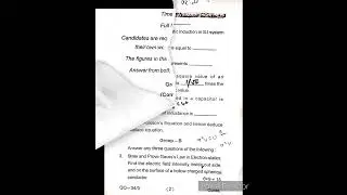 Electricity and Magnetism