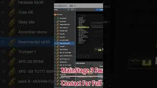 Mainstage 3 Indian Tones | Complete Indian vsts tones #rolandxps #shortsfeed #shorts #shortsvideo