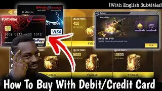 How To Purchase CP in Call Of Duty Mobile with debit/credit card [English Subtitles]