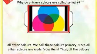 Why Do Primary Colors are Called Primary ?  || G.K Lesson