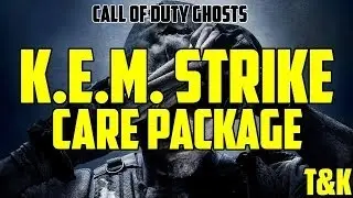 COD Ghosts: Como Conseguir K.E.M Strike no Care Package ?!?!