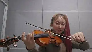 효린언니 취미생활 ❤️ 바흐 두대의 바이올린을 위한 협주곡 1악장 (1바이올린 연습중)