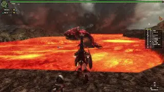 Monster Hunter Frontier - HR3 - Red Volganos - Lance