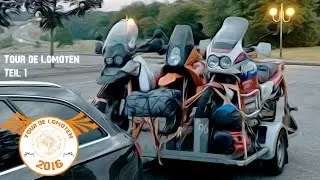 Reisedoku Tour de Lomoten 2016/1. Motorradtour um Spanien, Portugal Andorra und über die Pyrenäen