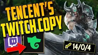 TENCENT made a twitch copy? & A perfect execution of Tryndamere Mid