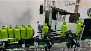 Sticker Labeling Machine for Round Bottle (Transparent Labels)