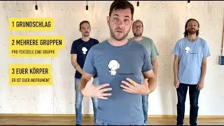 Rhythmical: ERKLÄRUNG (Bodypercussion mit den Minimusikern)
