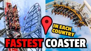 The Fastest Roller Coaster in Every Country (2025 Edition)