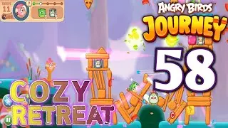 COZY RETREAT ( Level 356- Level 360) || Angry Birds Journey (2023 Update )/ Android Gameplay 🎮