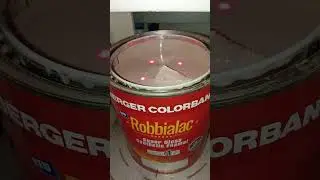 Professional High-Gloss Paint Mixing: Customizing Berger Robbialac Synthetic Enamel #shorts #asmr