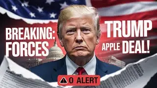 TRUMP'S GENIUS MOVE: 100% Tariff Forces Apple's $100 BILLION Deal - Tim Cook CAVES to America First!