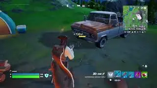 Landing Retail Row In Fortnite Chapter 2 Remix #fortnite