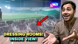 ANOTHER BREAKING! 🛑 Dressing Rooms Inside Exclusive! | Gaddafi Stadium Heavy Smog Attack