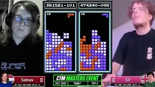 Sidnev, SV | Top 8 | December 2025 | Classic Tetris Monthly