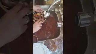 I found jewelry in the dirty sink😮#asmr #jewellery #kitchen