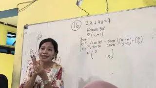 Rotasi (Transformasi Geometri) PREDIKSI PAS XII #lesbudewi #matematika #rotasi #transformasigeometri