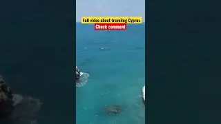 Aphrodites rock - Best places to travel Cyprus 2022 #cyprus #cyprusvlog #aphrodites
