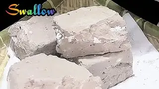 Full Swallow 🤤#mukbang #asmr #clay 
