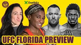 UFC Tampa Predictions w/ UFC Vets Angela Hill and Jessica Penne