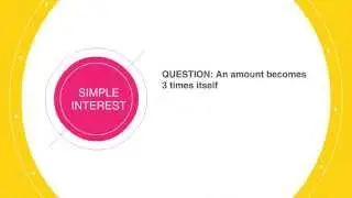 Simple Interest - Shortcut 1