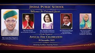 🔴LIVE II Jindal Public School Annual Day Celebration 2025 II 28.12.2025