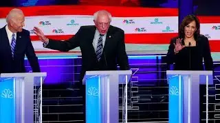 Poor Joe Biden Gets Pummeled Into Submission By Kamala Harris & Bernie Sanders At Democratic Debate