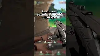 How to sneak past chamber trap with viper enemy viper wall