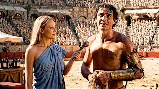 Blonde AI Girl asks Gladiators what life was like