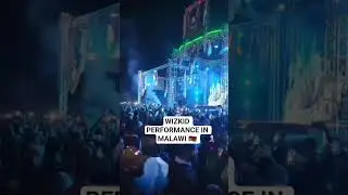 Wizkid joro performance at the Echoes of Greatness in Malawi 🇲🇼 by Tay Grin