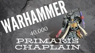 Warhammer 40k Primaris Chaplain der Crimson Fists