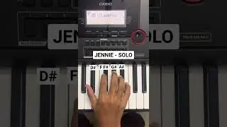 JENNIE - SOLO song on piano | Piano Cover | Instrumental Soham