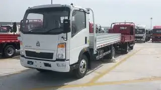 Sinotruk Howo light cargo truck 5 tons for sale price