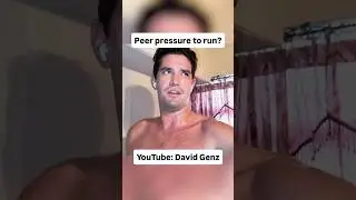 Peer pressure to run? 🏃🏻&zwj;♂️