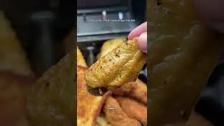 trying @realzaxbys NEW lemon pepper dry rub!! #foodreview #new #zaxbys #honestreviews #foodreviews