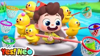 Let's Help Little Duck! | Five Little Ducks | Animals Song | Nursery Rhymes & Kids Songs | Yes! Neo