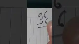 96-16 #maths #calculation #matem&aacute;ticas #lovemath #skymath #matematica #mathshorts