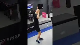 First Ever Flying Paddle Serve