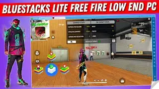 Bluestacks Lite Best New Emulator For Low End PC | Bluestacks Lite Free Fire Full Gameplay