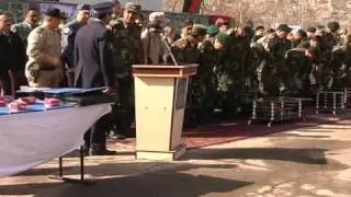 Kabul Military School Graduation