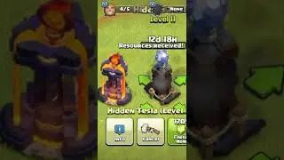 INFERNO TOWER VS HIDDEN TESLA|COC MOBILE|CLACH OF CLANS
