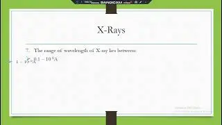 X rays MCQs for Entrance test #mdcat2024 #ecat2024