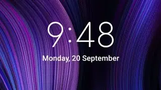 How to set Lock screen clock format in Redmi 6a
