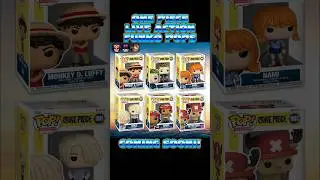 ONE PIECE live action FUNKO POPS coming soon!! #onepiece #netflix #funko #funkopop #shorts