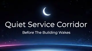 Whispered Night Story &ndash; Quiet Service Corridor Before The Building Wakes