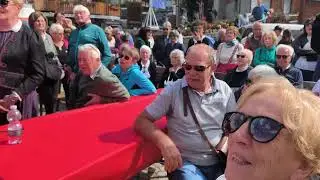 Le 11 ore a Sauze d'Oukx con i Fisarmonicisti Ossolani alla Sagra della Patata @lucagiai 