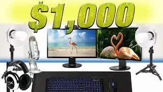 $1,000 Setup for Twitch Streamers! [Setup Builds]