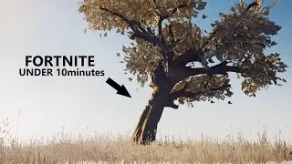 How to make realistic tree's in under 10 minutes in Fortnite Creative