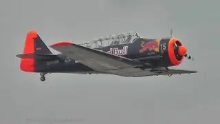 ILA BERLIN AIR SHOW 2014 - HARVARD AT-6 DISPLAY with WALTER EICHHORN